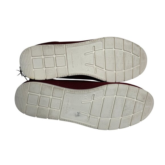 Seychelles Burgundy Knit Slip Resistant Flats Women’s 11M - Picture 5 of 8